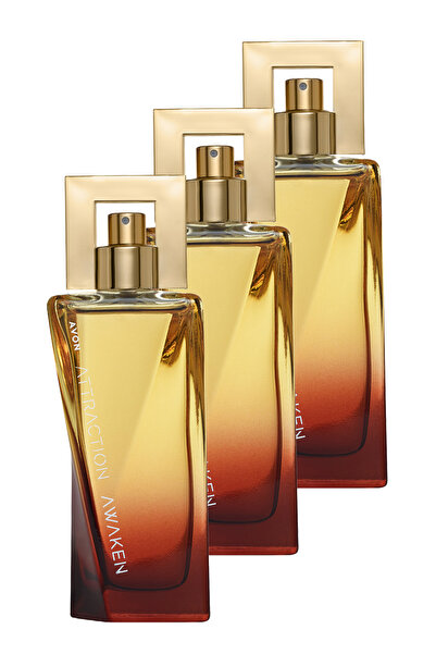AVON Attraction Awaken Kadın Parfüm Edp 50 Ml. Üçlü Set