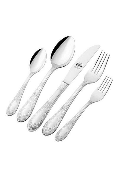 Monna Rosa Ramona 96 Piece GGS Solingen Fork Spoon Bias Set