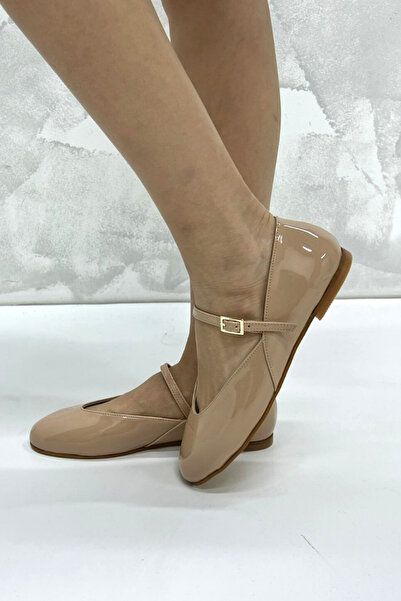 inizio Γυμνό λουστρίνι με αγκράφα Ballerina P9002