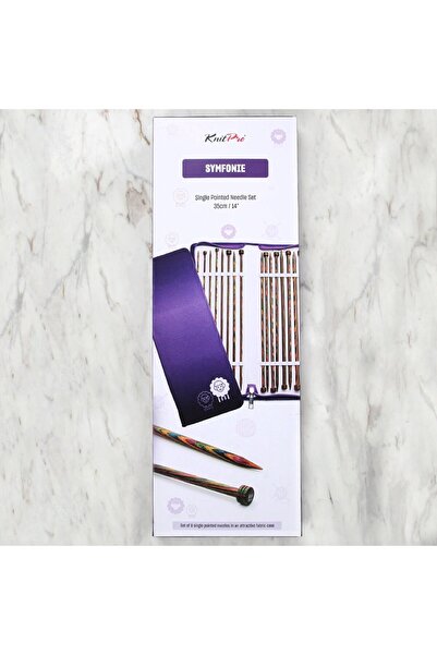 KnitPro Symfonie Örgü Şiş Seti (35cm) - 20667