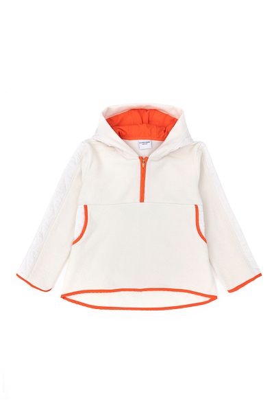 U.S. Polo Assn. Girl's Stone Half Zipper Fleece Sweatshirt 50272409-Vr049