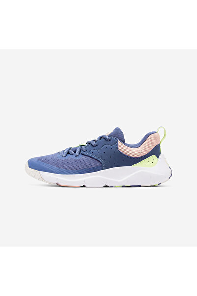 Decathlon Pantofi sport pentru copii cu velcro și șireturi elastice - bleumar...