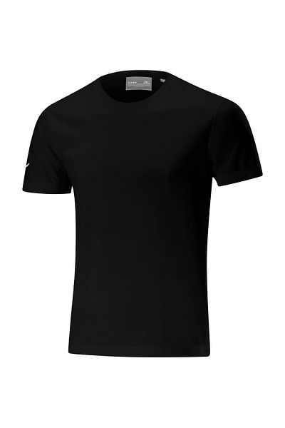 MIZUNO Shizuoka Freetime - Ανδρικό μαύρο μπλουζάκι