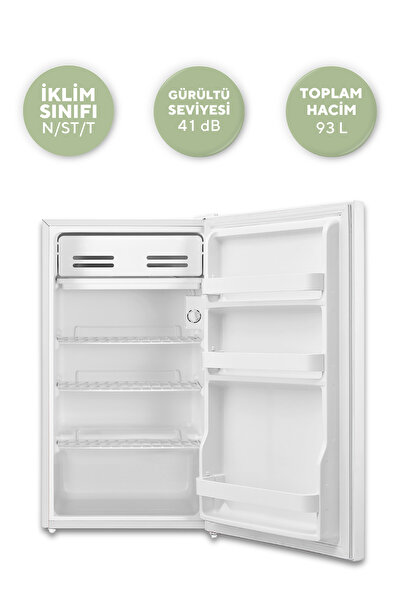 KUMTEL 93 L Beyaz Büro Tipi Mini Buzdolabı HMB-110