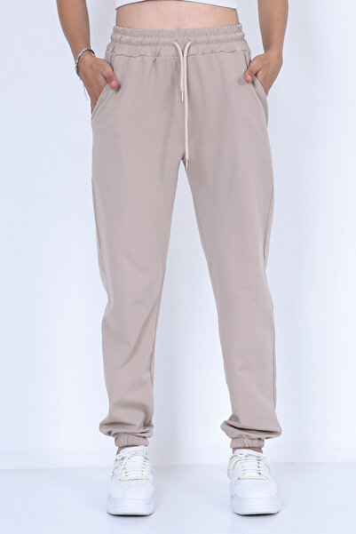 Sea Queen ünisex büyük beden Yüksek Bel Şardonlu kışlık Dalgıç Kumaş Eşofman ...