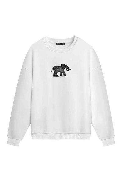 Mounte Bianca Unisex Elephant - Κανονικό φούτερ