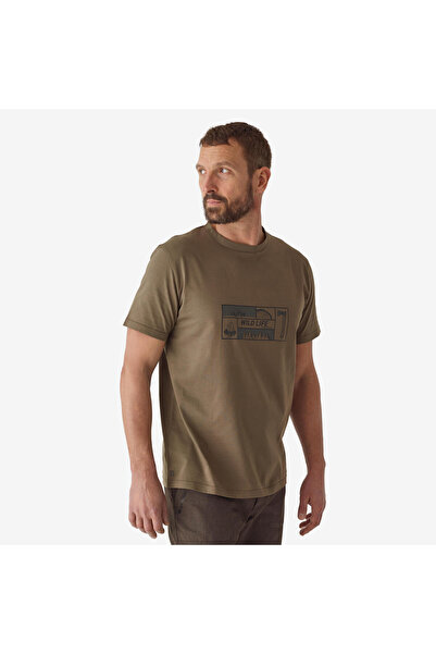 Decathlon Solognac Erkek Kısa Kollu Baskılı Tişört - Avcılık ve Doğa Gözlemi ...