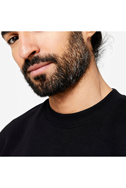 Decathlon Domyos Erkek Siyah Sweatshirt