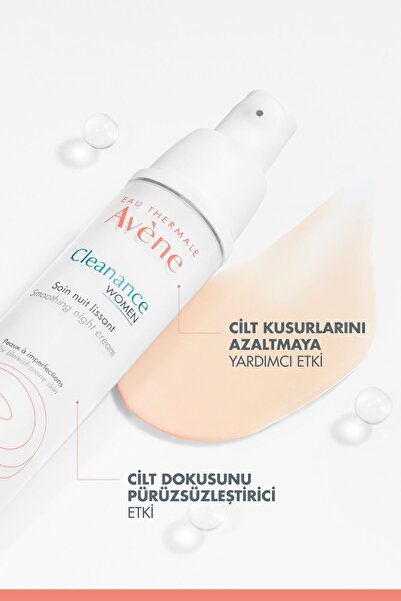 Avene Cildin Daha Pürüzsüz Olmasını Sağlayan Nemlendirici Gece Bakım Kremi 30 ml Demb.1683