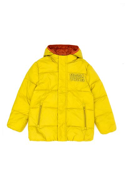 U.S. Polo Assn. Boy Neon Yellow Coat 50271498 -Vr168