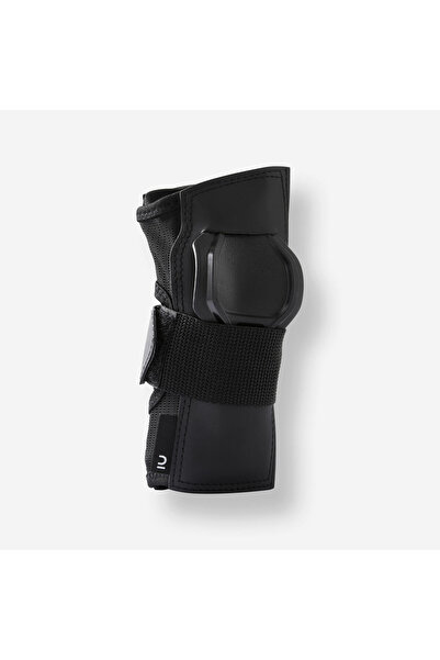 Decathlon واقي معصم للبالغين من أوكسيلو فيت 500 للوح التزلج/السكوتر، أسود