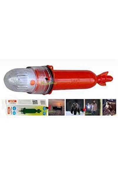 mrtbilisim Ayı Domuz Kovucu Fener Çakarlı Ağ Lambası Su Geçirmez Balıkçı Fene...