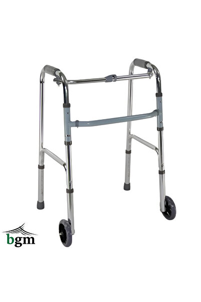 bgm Tekerlekli Yürüteç Walker Hasta Yürüteci Yüksek Kalite Tekerlekli Katlanır Walker