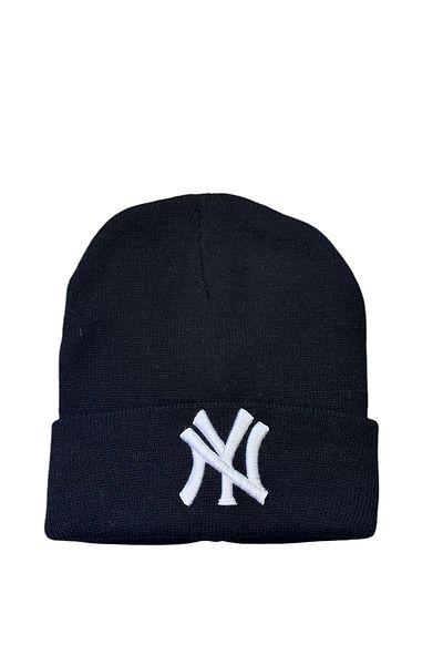 AYGÜN Black Unisex Ny Folded Beret