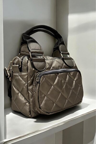 Labarna Women's Quilted Daily Useful Hand & Shoulder Bag