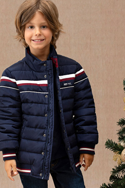 U.S. Polo Assn. Erkek Çocuk Lacivert Mont 50271497-VR033