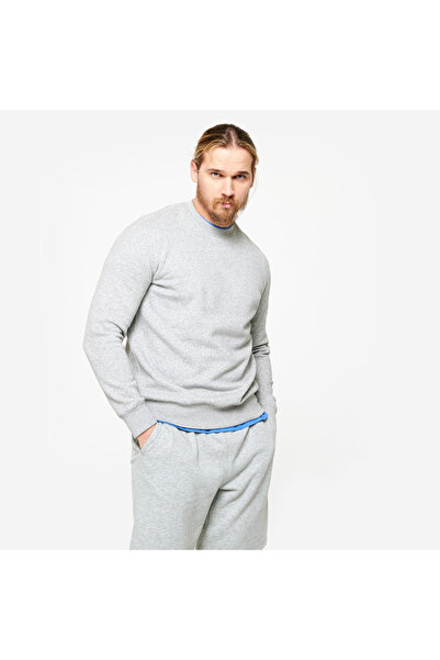 Decathlon Domyos Erkek Gri Sweatshirt