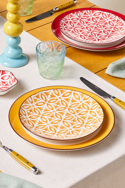 Karaca Jofy Servis Tabağı 27 Cm Sarı