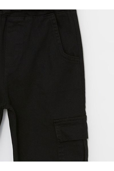 LC Waikiki Lcw Waist Elastic Girl's Cargo Jogger Pants Fast Fashion