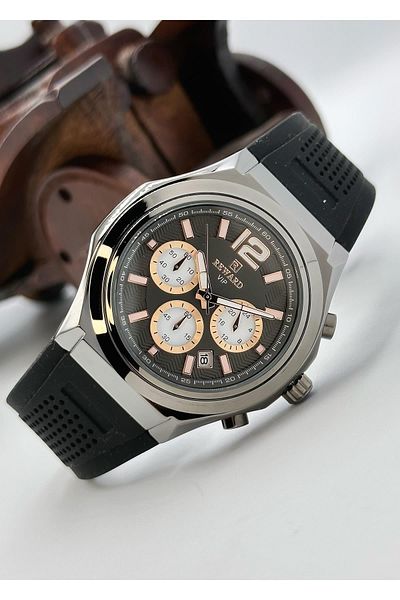 Reward Multi Function Silicone Cord Men's Wristwatch