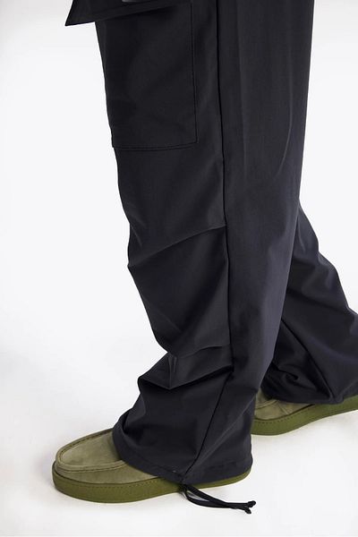 GIESTO Anthracite Parachute Cargo Παντελόνι