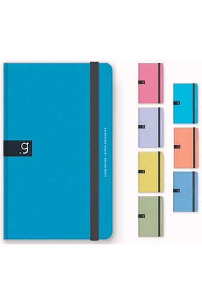 Gıpta GIPTA 6978 LEAD NOTES - Thread Sewn Hard Covered Ruled Notebook 9x17 80yp