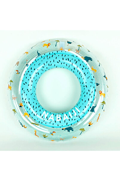Decathlon Nabaiji Inflatable Transparent Swimming Ring - 51 cm - Printed - Savane