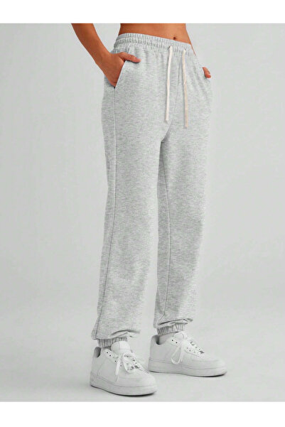 yx yustex sport KOPYA - Pantaloni de trening unisex gri, cu croială lejeră, c...