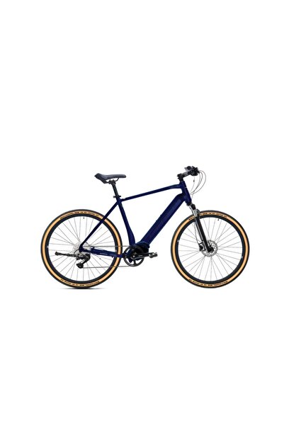 Carraro e-SPORTIVE X ERKEK ŞEHİR BİSİKLETİ 520H HD 28 JANT 10 VİTES LACİVERT AÇIK TURUNCU GÜMÜŞ
