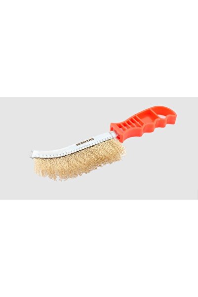 İzeltaş فرشاة ذات رأس مجعد بمقبض بلاستيكي 270 ملم