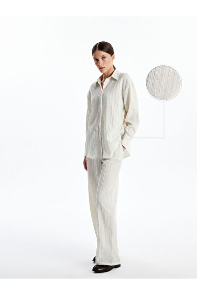 LC Waikiki Γυναικείο παντελόνι με ελαστική μέση LCW