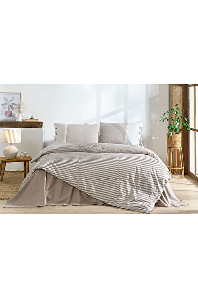 Özdilek Set cuvertură de pilota dublă Natural Line