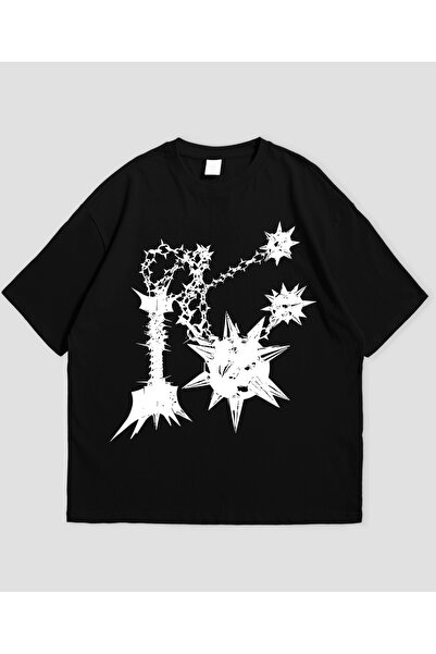 SVART WEAR M A C E - Oversize kroj T-shirt
