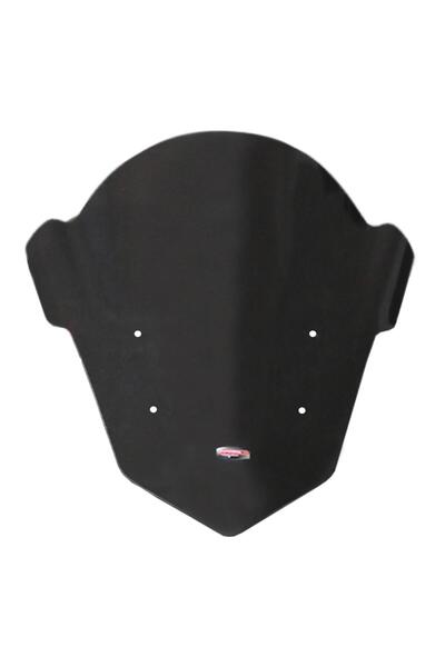 GP KOMPOZİT Honda CBR650F 2014-2018 Uyumlu Ön Cam Siyah 34 cm