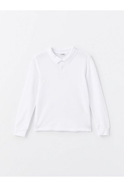 LC Waikiki Polo Collar Basic Boy's T-Shirt 2-Piece