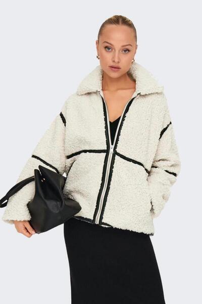 ONLY 15322440 Onlparıs Тедді куртка Lıfe Otw Cc Жіноча куртка