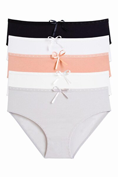 Nicoletta Chiloți Damă Marime Mari Pachet 5 Lycra GRI