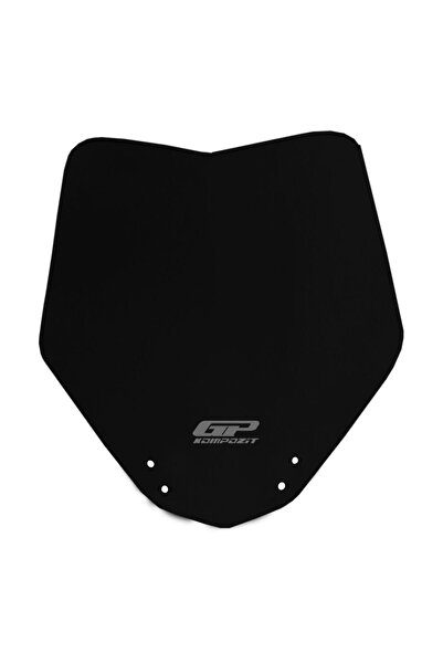 GP KOMPOZİT KTM Duke 250 2011-2016 Uyumlu Spor Ön Cam Siyah 27 cm