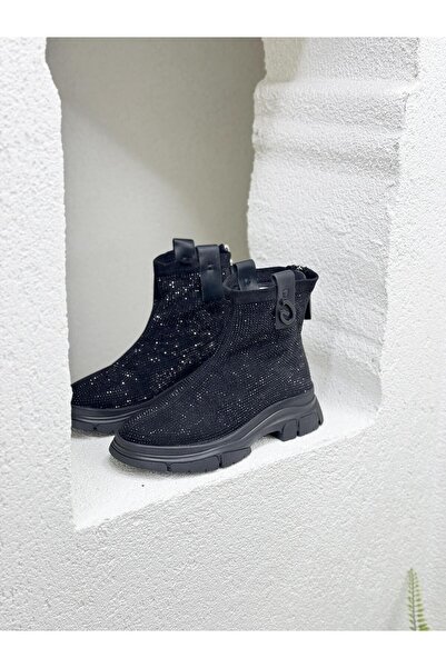 Guja 25K442 TAŞLI BOĞAZLI SNEAKER SPOR AYAKKABI KADIN