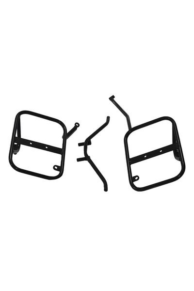 GP KOMPOZİT Yamaha Tenere 700 2019-2023 Uyumlu Yan Çanta Demiri Siyah