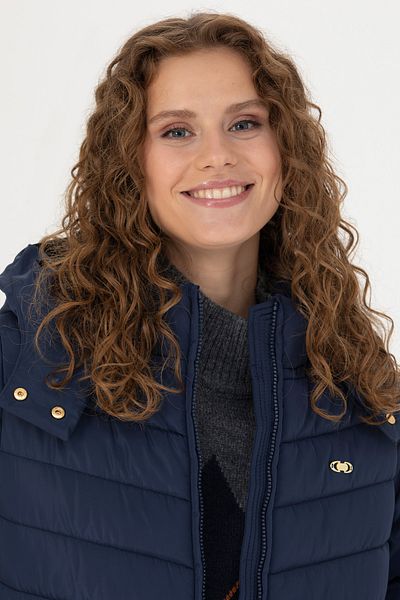 U.S. Polo Assn. Γυναικείο παλτό Navy Blue - 50271096-vr033