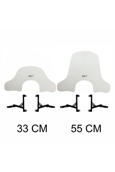 GP KOMPOZİT Arora Cappucino 50 / 125 2019-2024 Uyumlu Ön Cam Şeffaf 33 cm