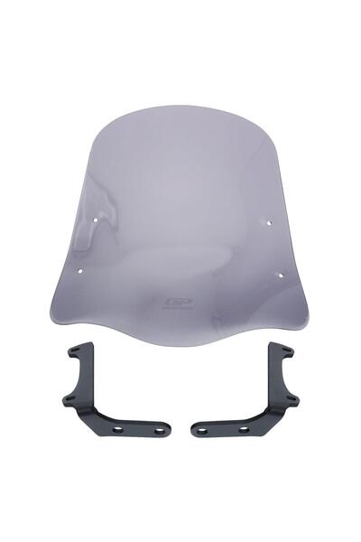 GP KOMPOZİT SYM Orbit II 50 2022-2024 Uyumlu Ön Cam Füme 42 cm