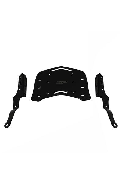 GP KOMPOZİT Honda Forza 250 2023-2025 Uyumlu Arka Çanta Demiri Siyah