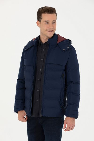 U.S. Polo Assn. Men's Navy Blue Coat 50269761 -Vr033