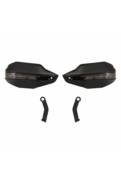 GP KOMPOZİT GP Kompozit CF Moto 250 NK 2018-2022 Uyumlu Led Sinyalli Elcik Koruma Siyah