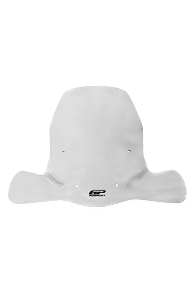 GP KOMPOZİT Yamaha X-City 250 2007-2017 Uyumlu Ön Cam Şeffaf 60 cm