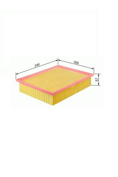 Myd Group Fi̇at Marea Brava Bravo 2004 Air Filter