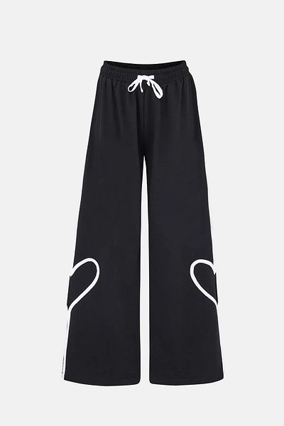 Hiccup Heart Detailed Trousers