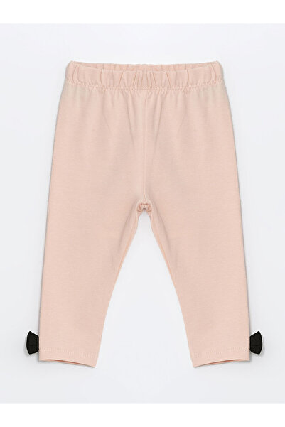 LC Waikiki Pink Baby Girl Leggings with Elastic Waist 2 Pack